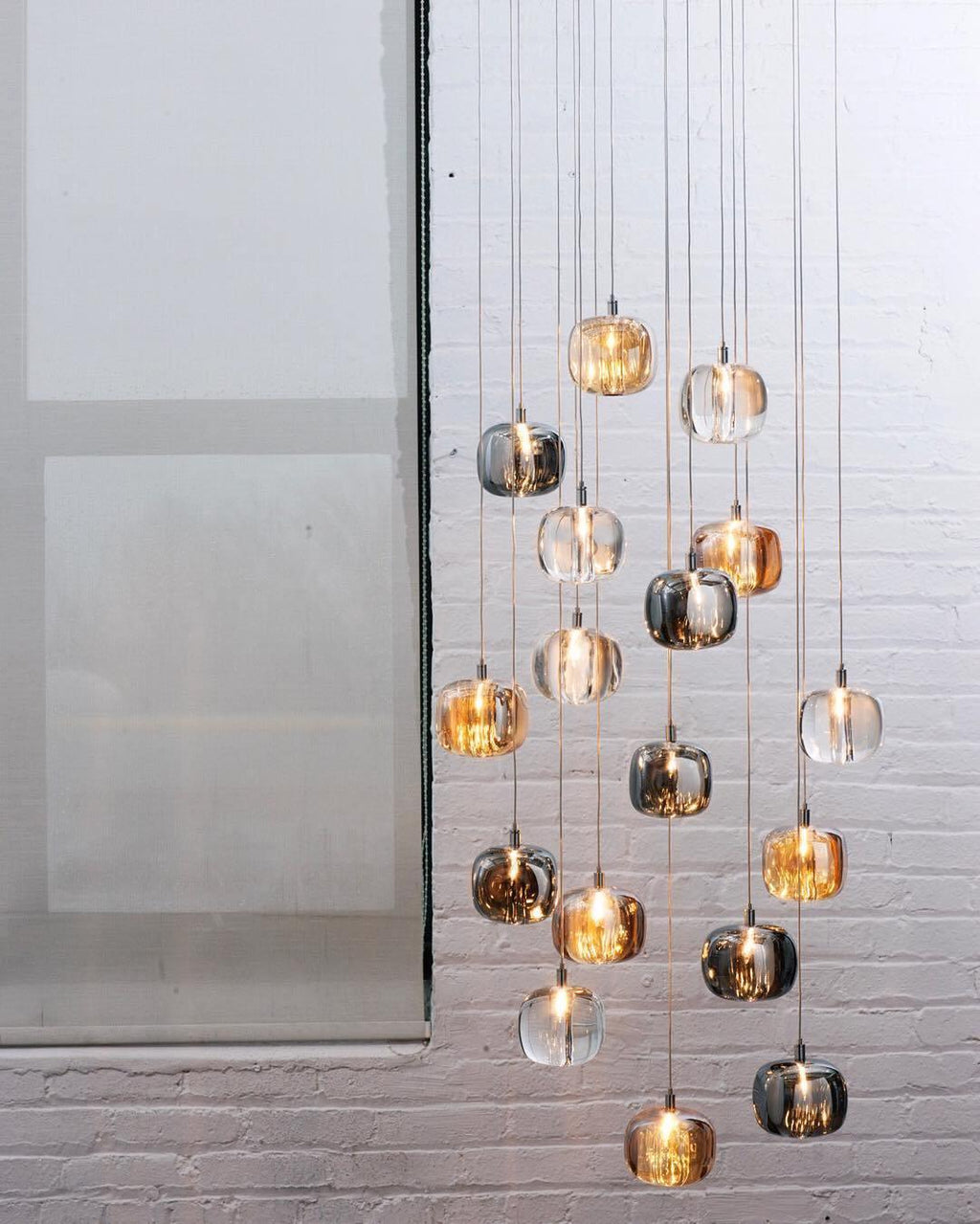 Glowcube Chandelier en Cristal Moderne - Neutralighting