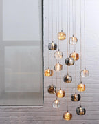 Glowcube Chandelier en Cristal Moderne - Neutralighting