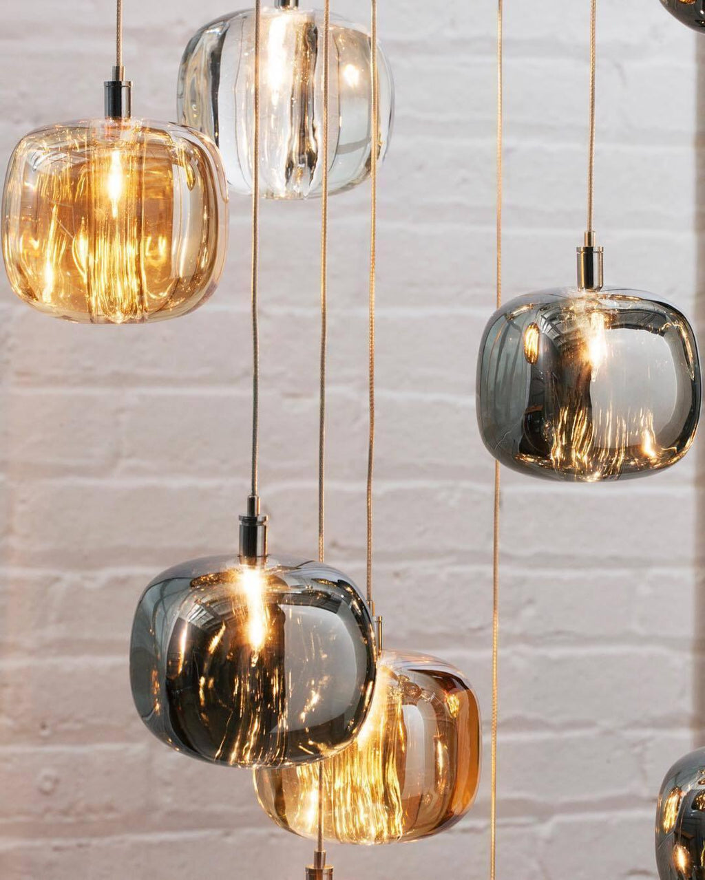 Glowcube Chandelier en Cristal Moderne - Neutralighting