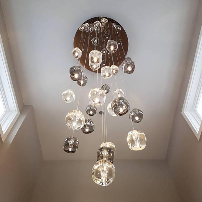 Glowcube Chandelier en Cristal Moderne - Neutralighting