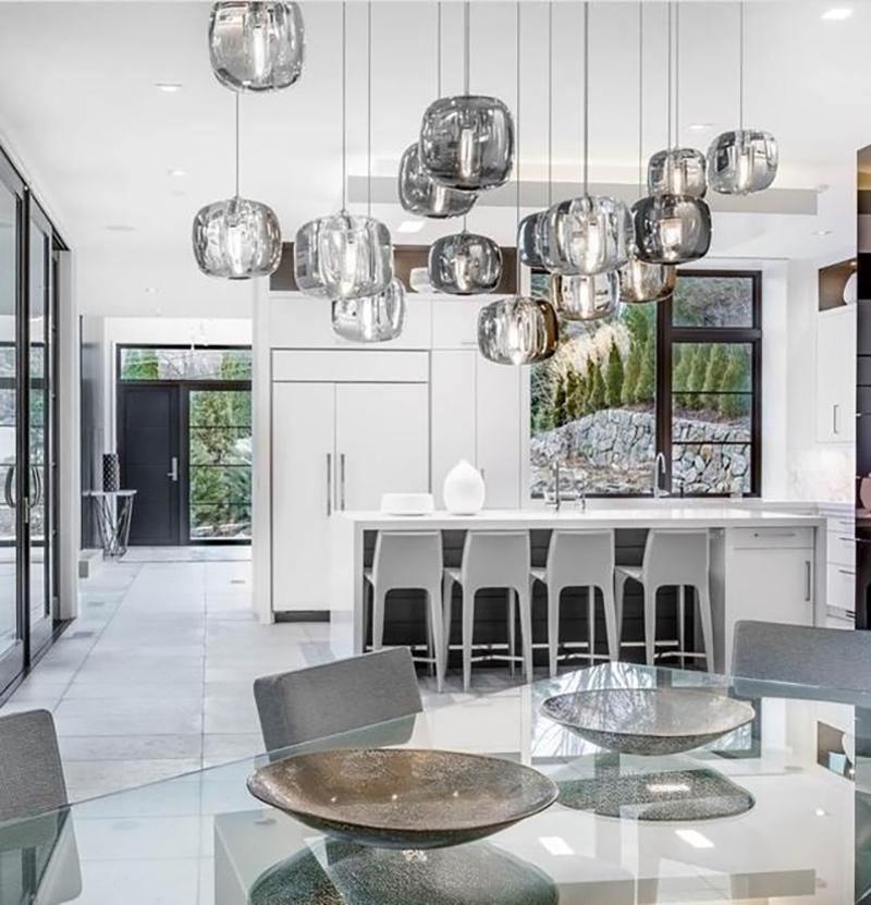 Glowcube Chandelier en Cristal Moderne - Neutralighting