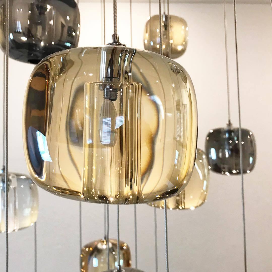 Glowcube Chandelier en Cristal Moderne - Neutralighting