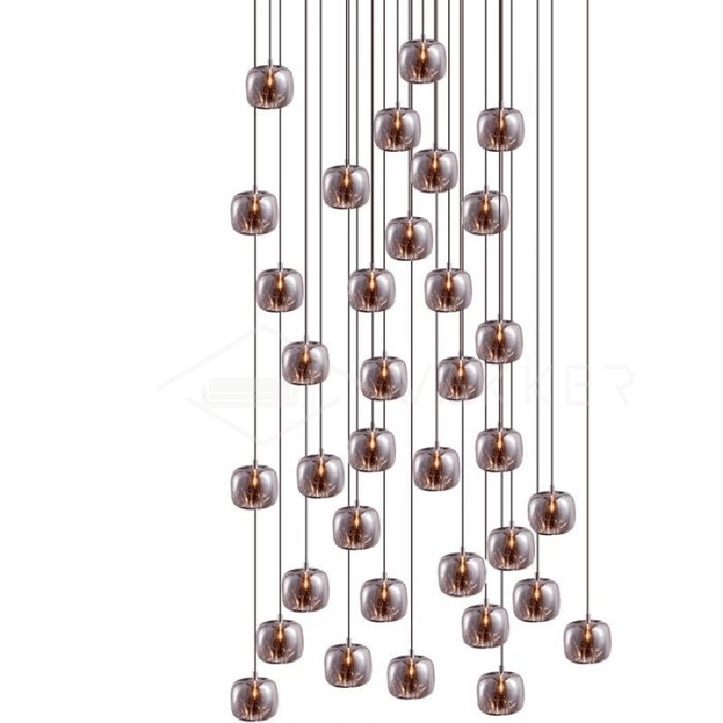 Glowcube Chandelier en Cristal Moderne - Neutralighting