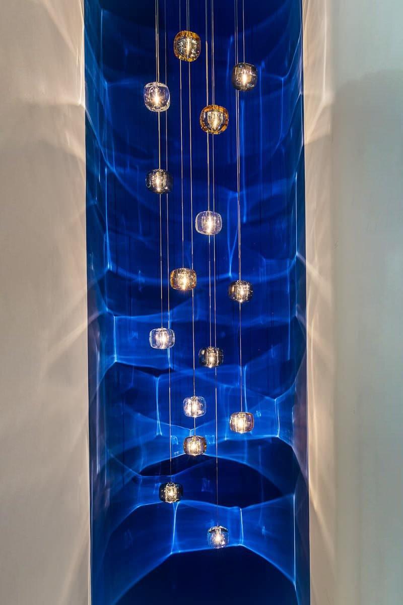 Glowcube Chandelier en Cristal Moderne - Neutralighting