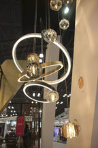 Glowcube Chandelier en Cristal Moderne - Neutralighting