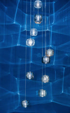 Glowcube Chandelier en Cristal Moderne - Neutralighting