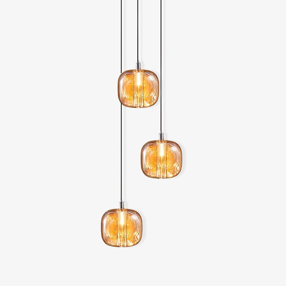 Glowcube Chandelier en Cristal Moderne - Neutralighting