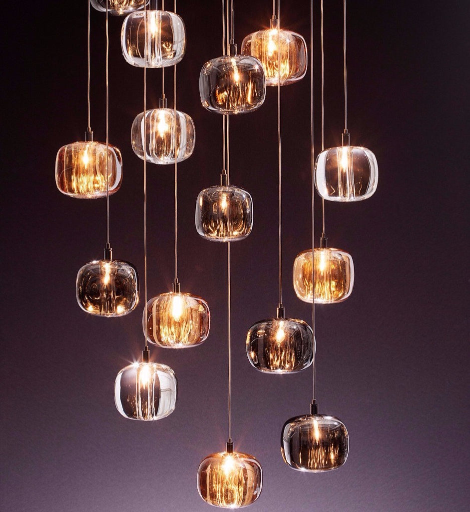 Glowcube Chandelier en Cristal Moderne - Neutralighting