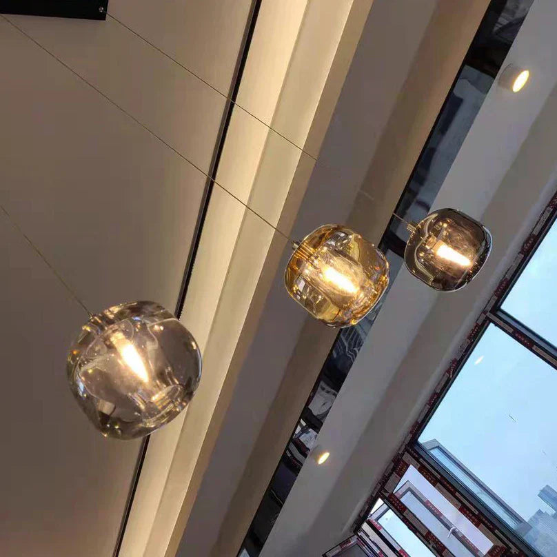 Glowcube Chandelier en Cristal Moderne - Neutralighting