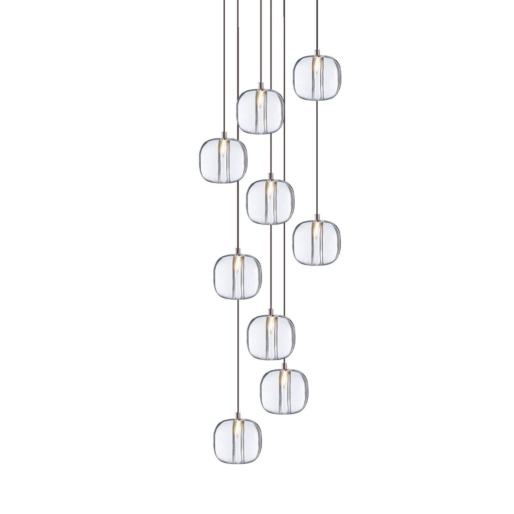 Glowcube Chandelier en Cristal Moderne - Neutralighting