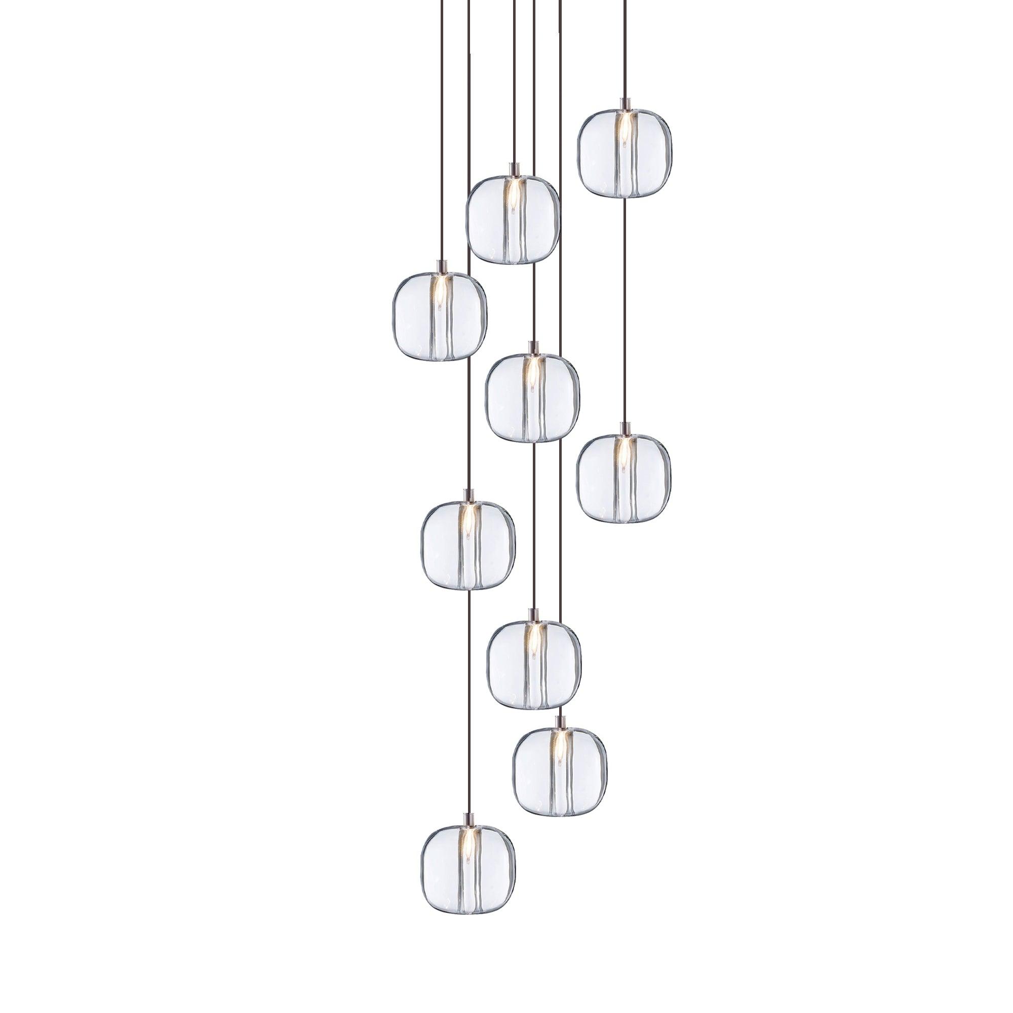 Glowcube Chandelier en Cristal Moderne - Neutralighting