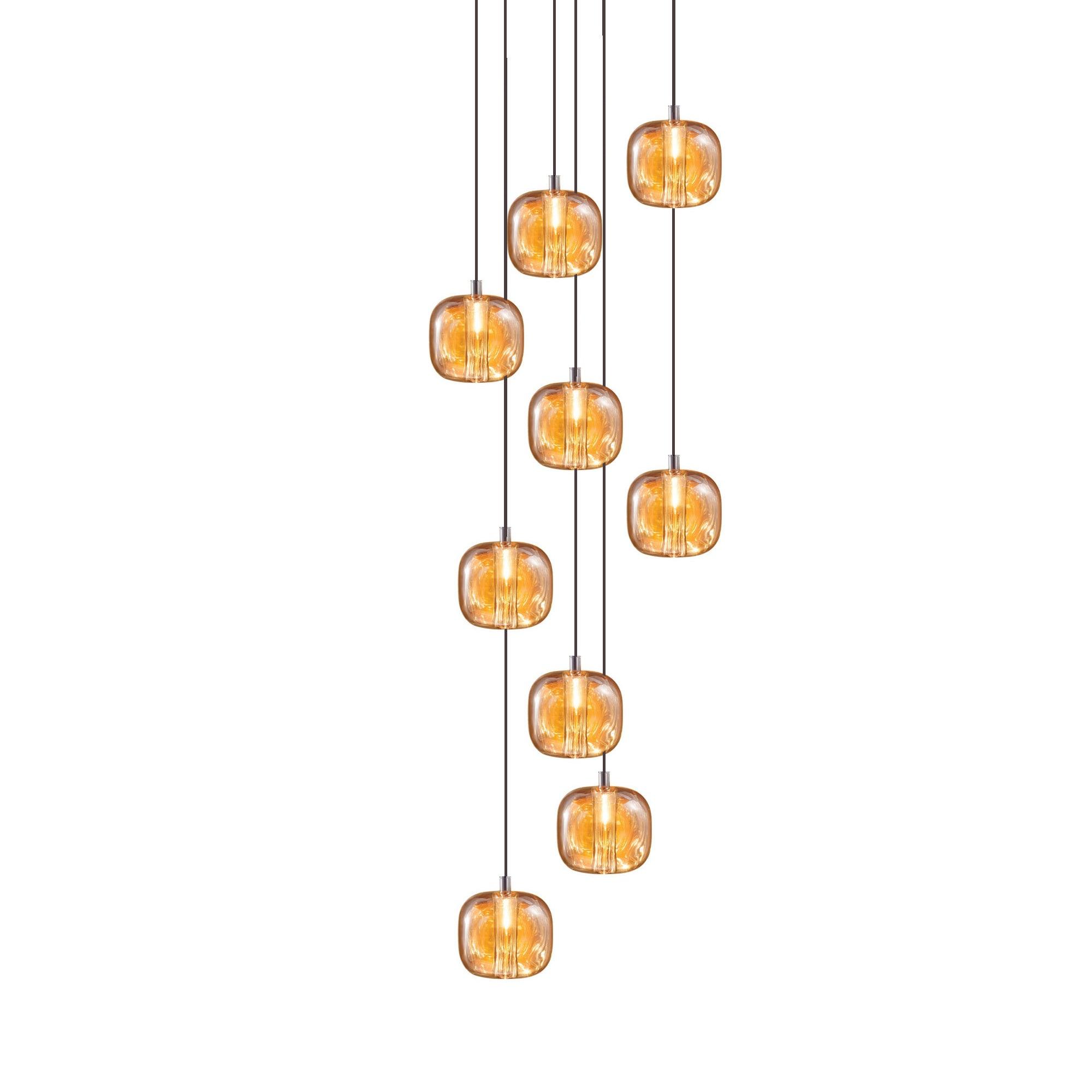 Glowcube Chandelier en Cristal Moderne - Neutralighting