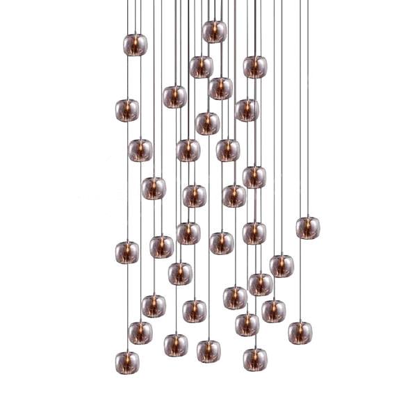 Glowcube Chandelier en Cristal Moderne - Neutralighting