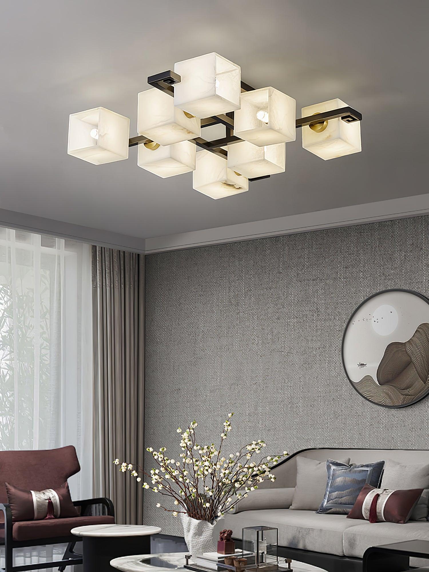 Kaelen Plafonnier Moderne en Albâtre - Neutralighting