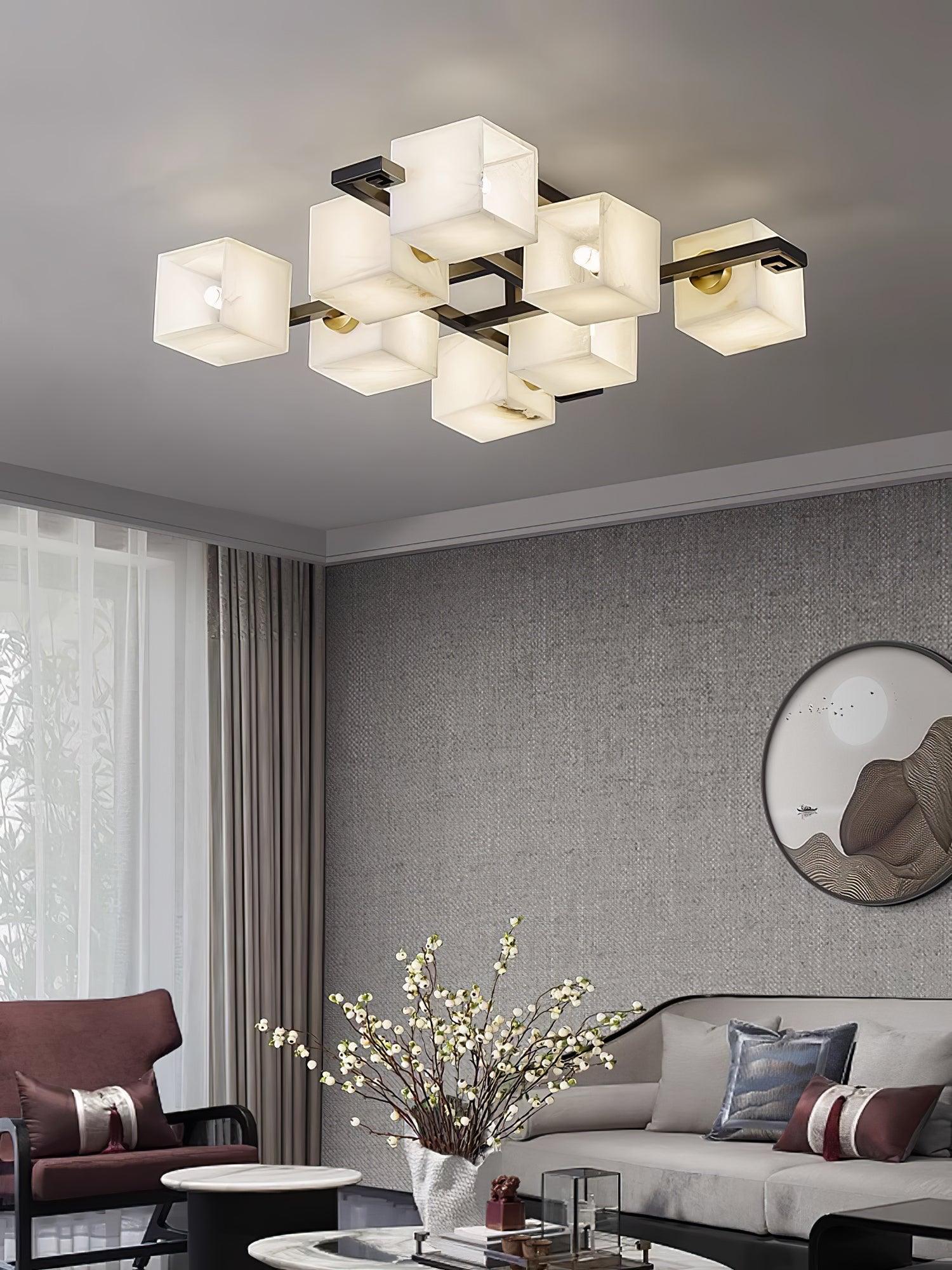 Kaelen Plafonnier Moderne en Albâtre - Neutralighting
