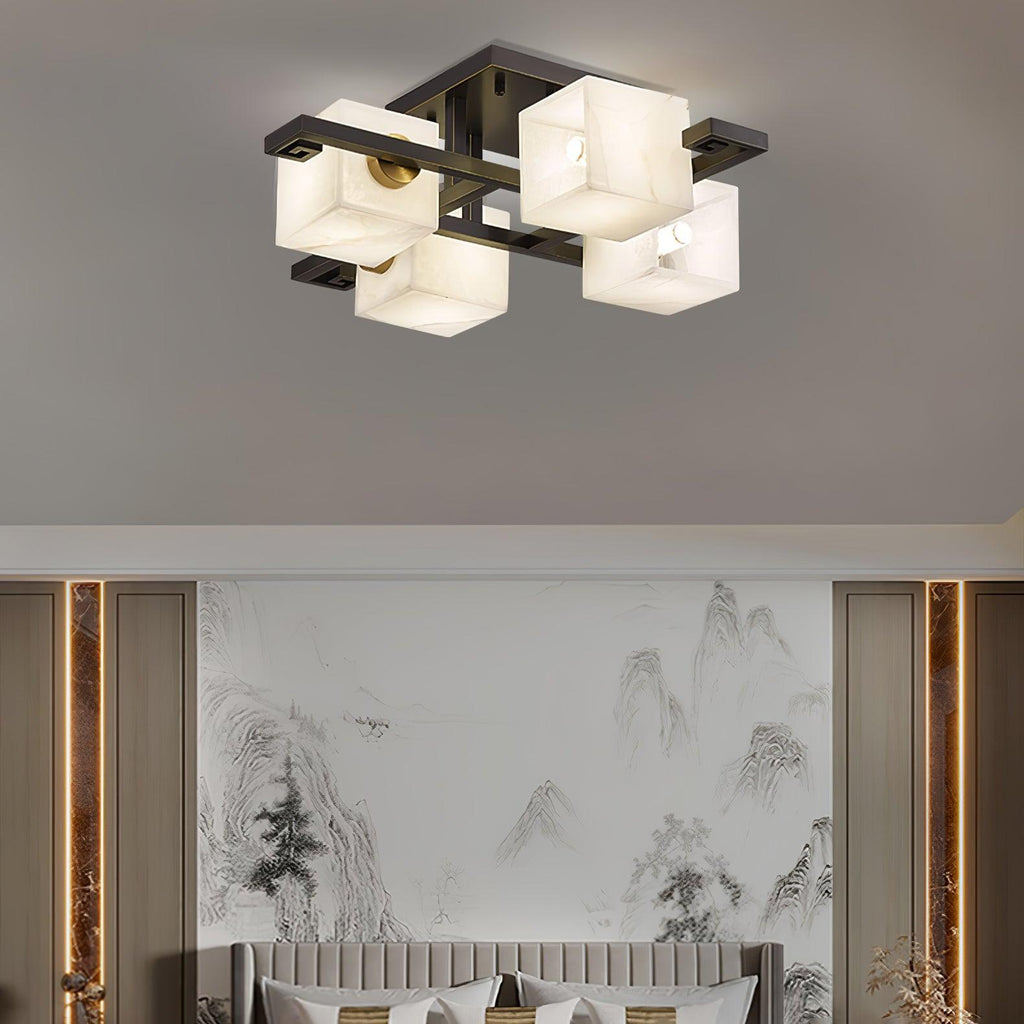 Kaelen Plafonnier Moderne en Albâtre - Neutralighting