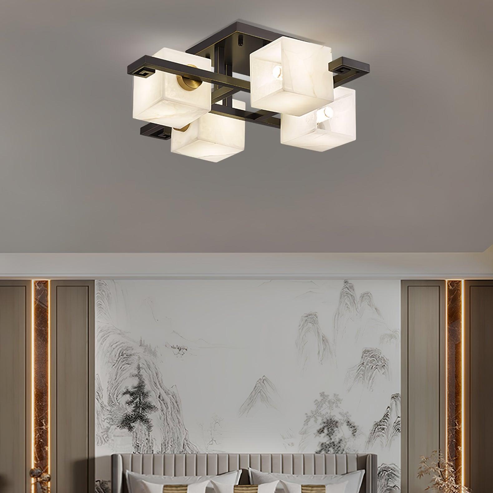 Kaelen Plafonnier Moderne en Albâtre - Neutralighting