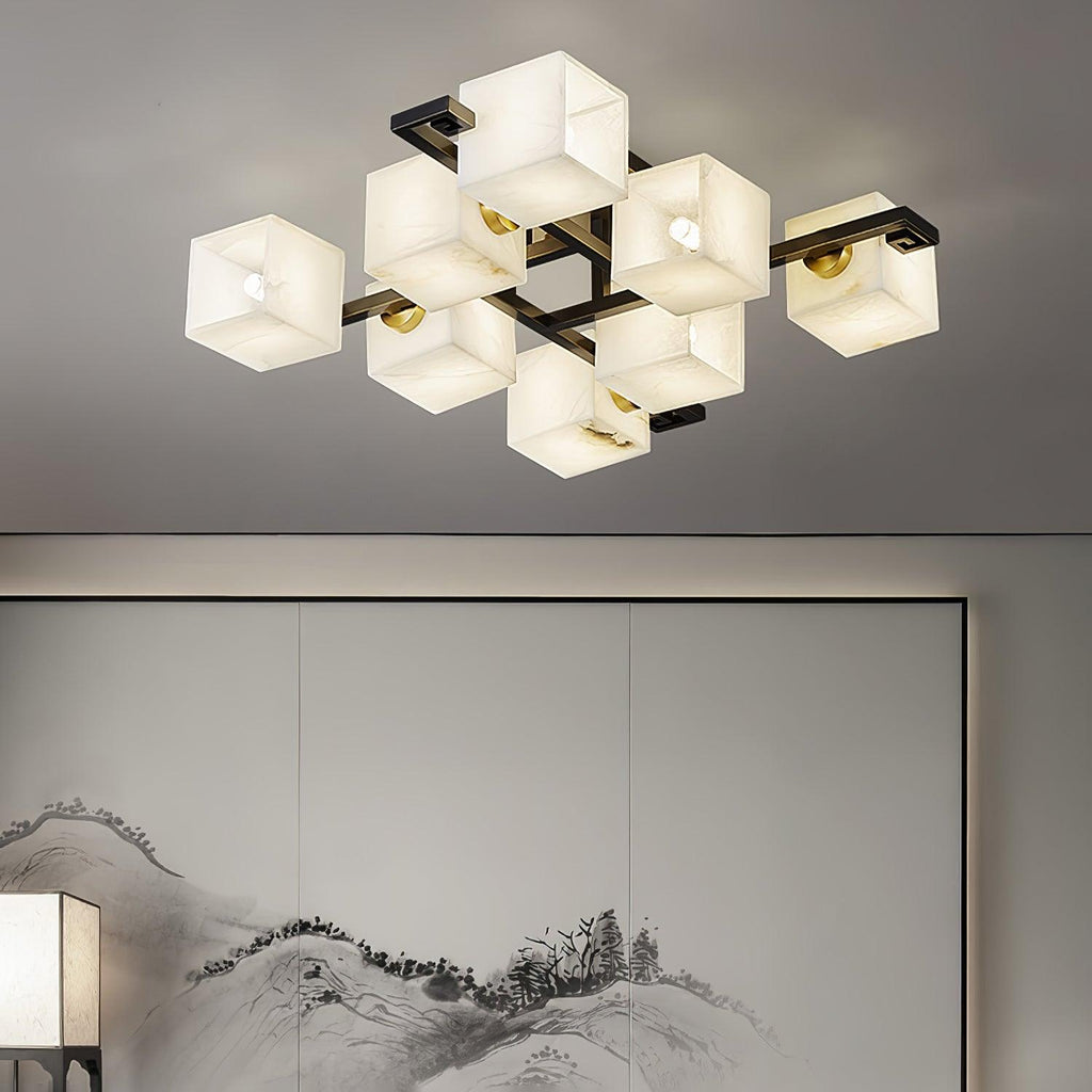 Kaelen Plafonnier Moderne en Albâtre - Neutralighting