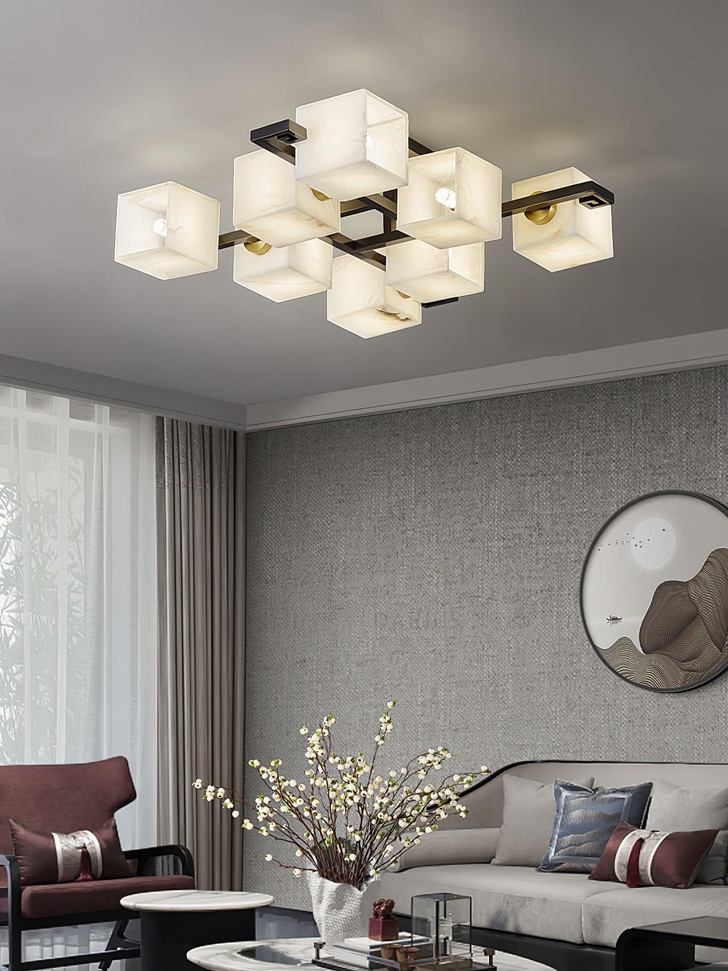 Kaelen Plafonnier Moderne en Albâtre - Neutralighting