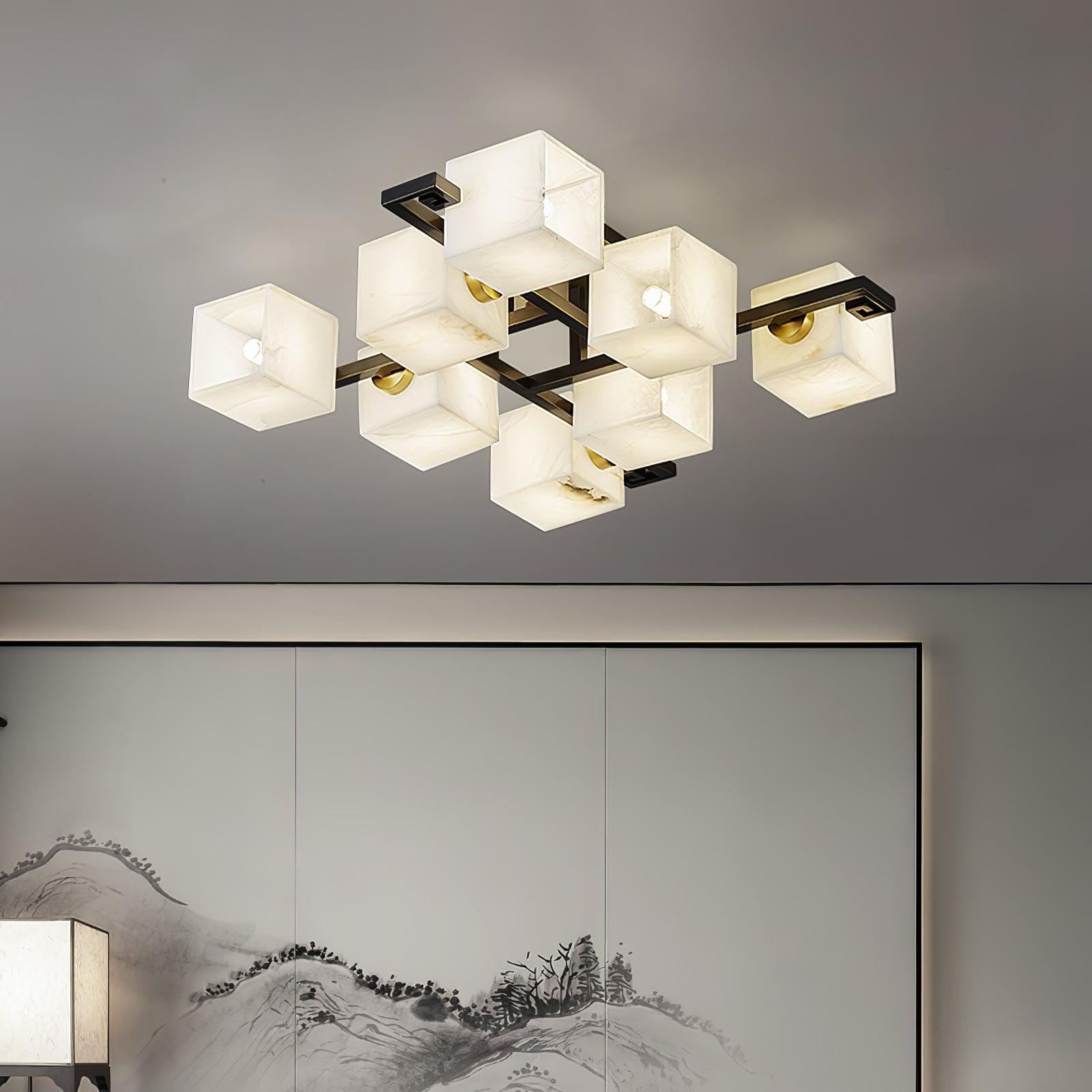 Kaelen Plafonnier Moderne en Albâtre - Neutralighting