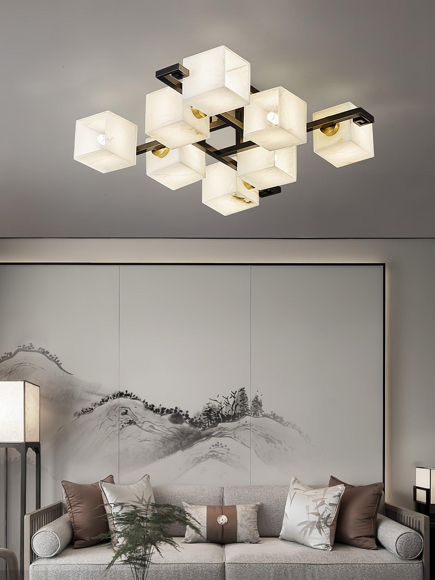 Kaelen Plafonnier Moderne en Albâtre - Neutralighting