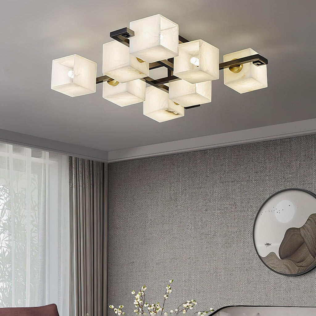 Kaelen Plafonnier Moderne en Albâtre - Neutralighting