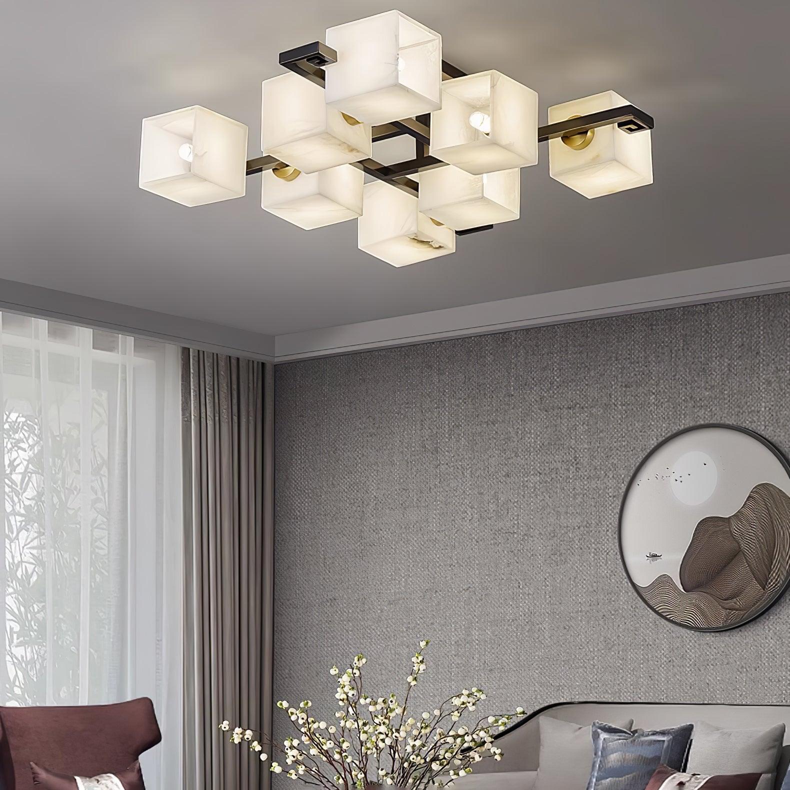 Kaelen Plafonnier Moderne en Albâtre - Neutralighting