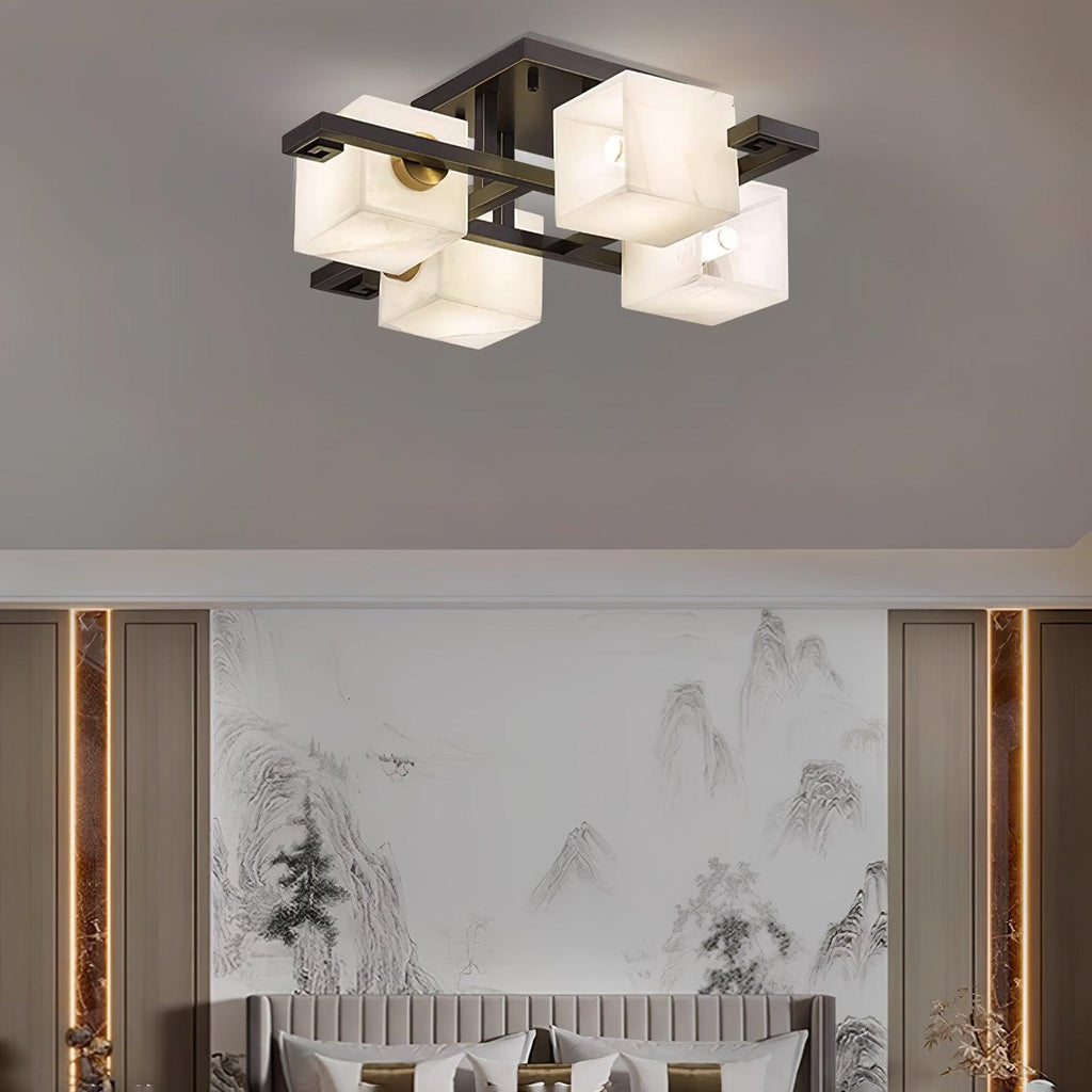 Kaelen Plafonnier Moderne en Albâtre - Neutralighting