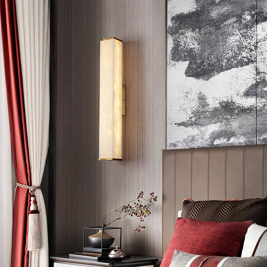 Vithaira Lampe Murale Linéaire en Albâtre - Neutralighting
