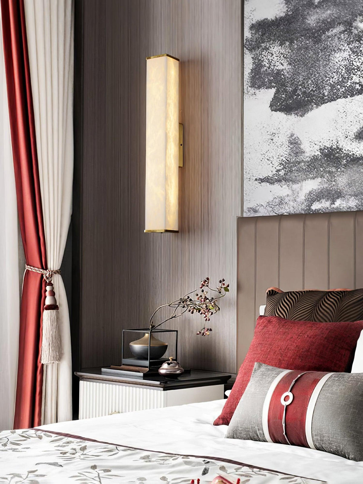 Vithaira Lampe Murale Linéaire en Albâtre - Neutralighting