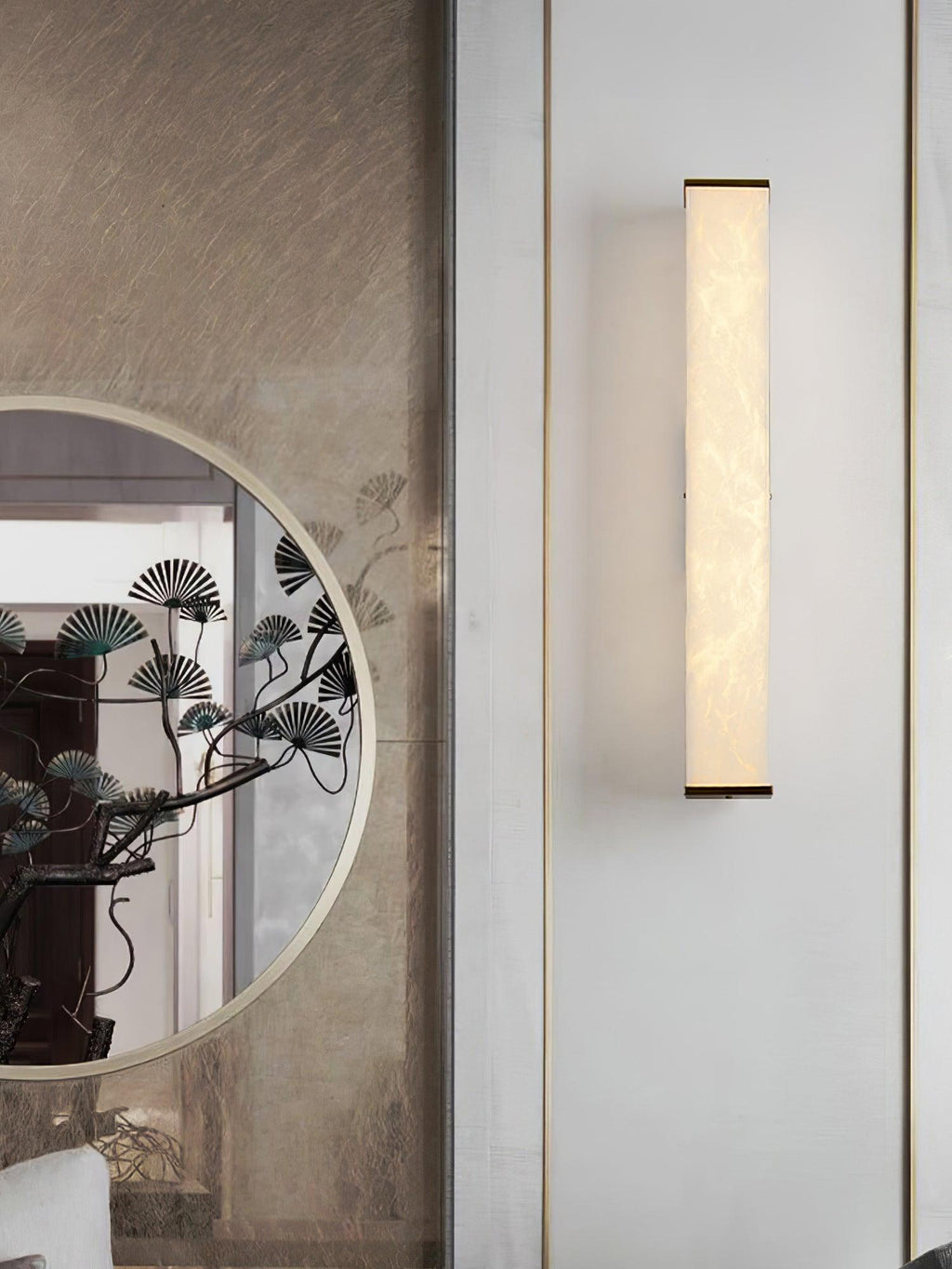 Vithaira Lampe Murale Linéaire en Albâtre - Neutralighting