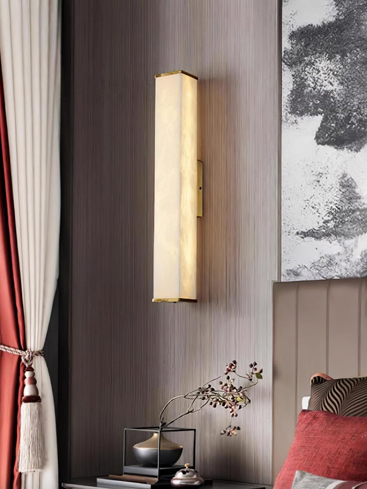 Vithaira Lampe Murale Linéaire en Albâtre - Neutralighting