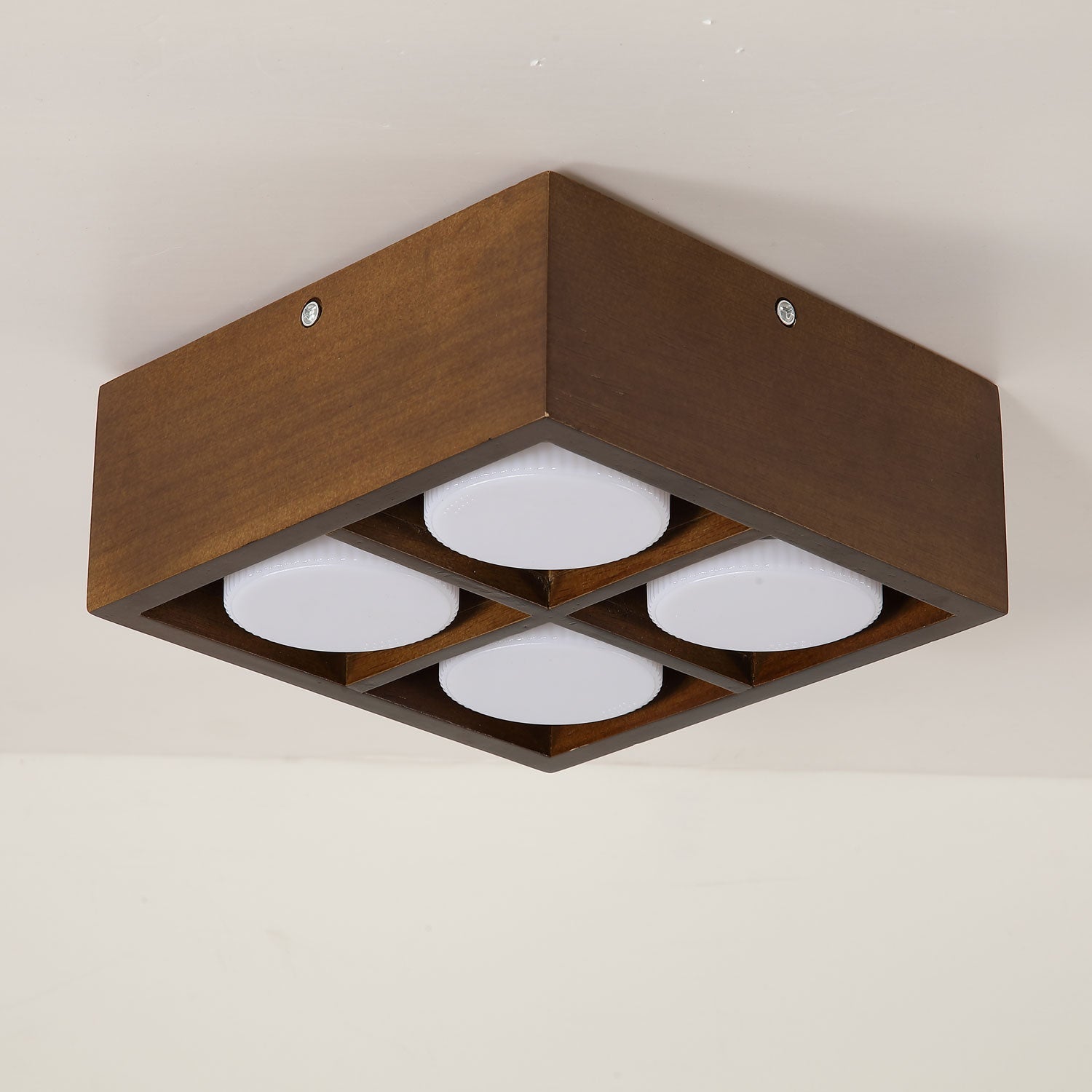 Eliza Minimaliste Bois Plafonnier Lumière - Neutralighting