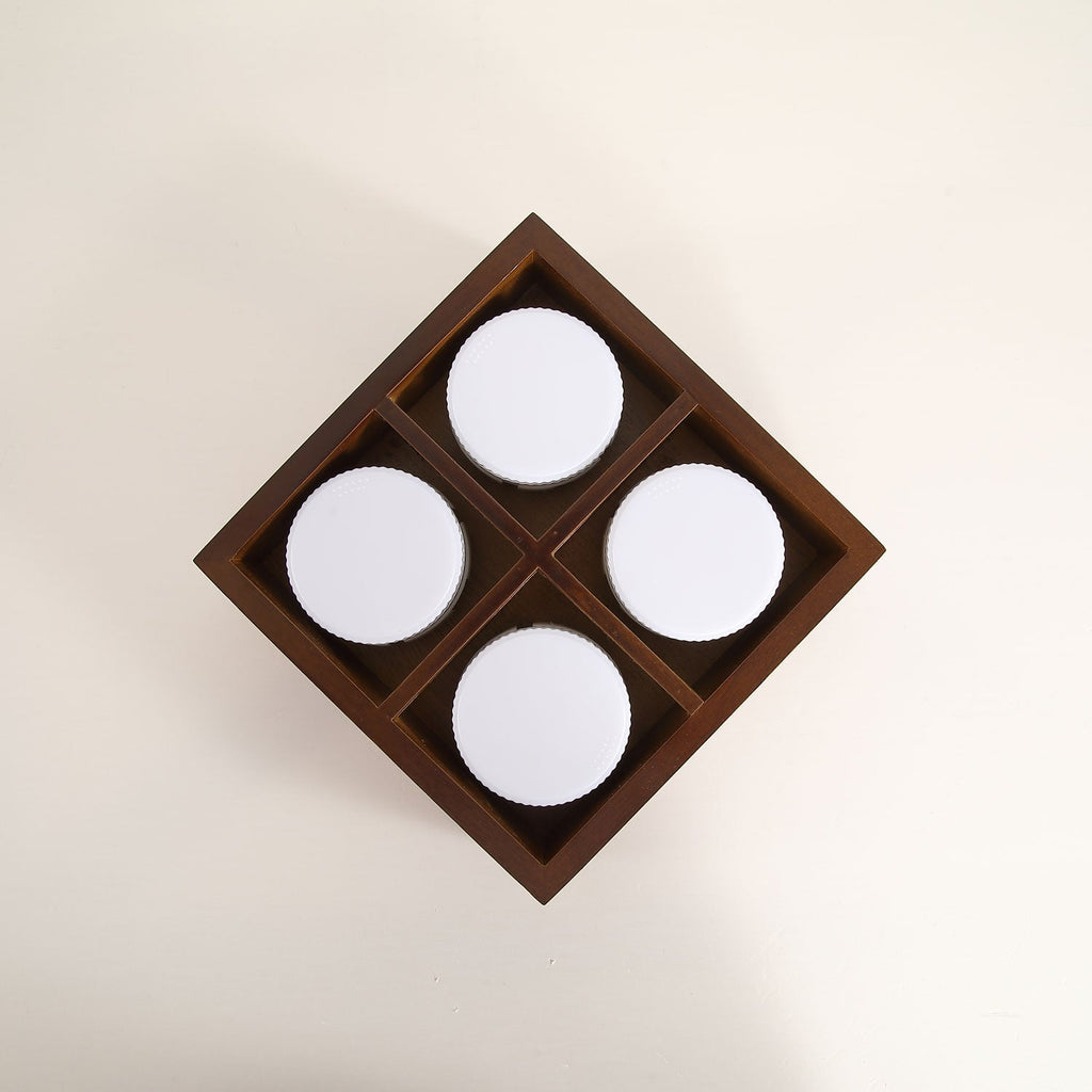 Eliza Minimaliste Bois Plafonnier Lumière - Neutralighting
