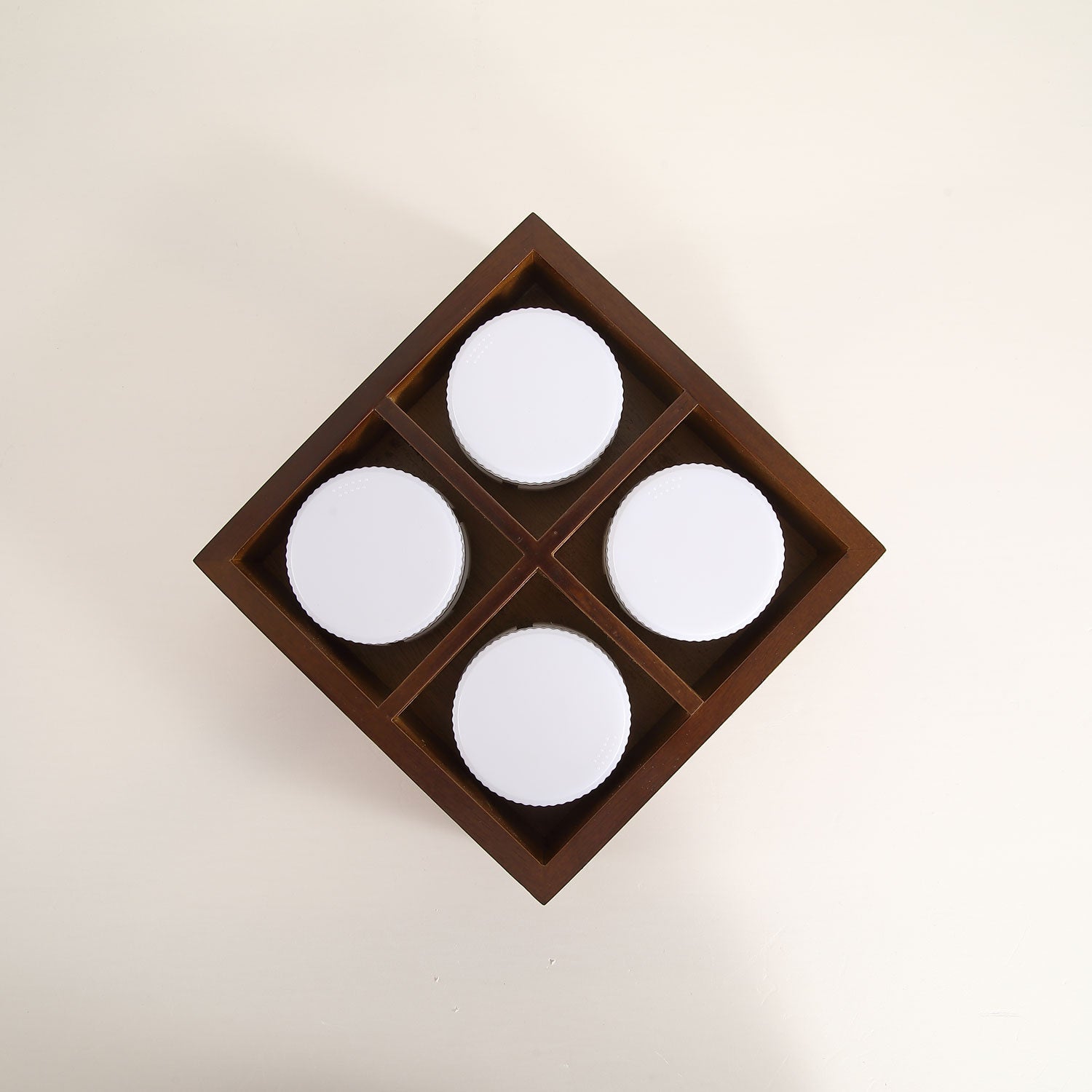 Eliza Minimaliste Bois Plafonnier Lumière - Neutralighting