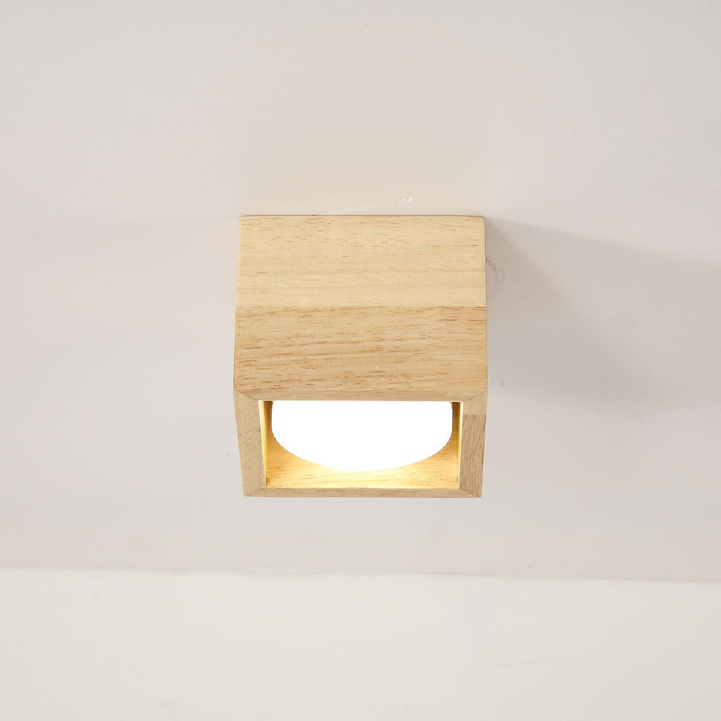 Eliza Minimaliste Bois Plafonnier Lumière - Neutralighting