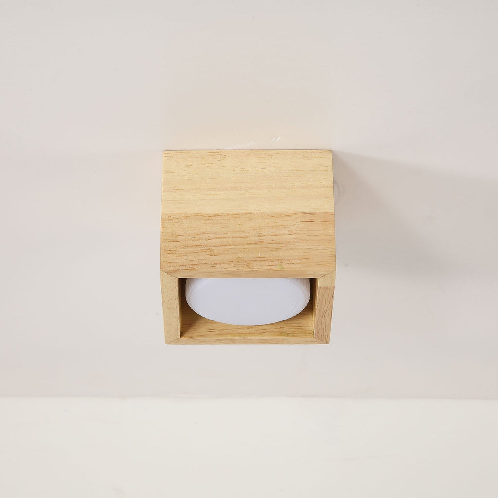 Eliza Minimaliste Bois Plafonnier Lumière - Neutralighting