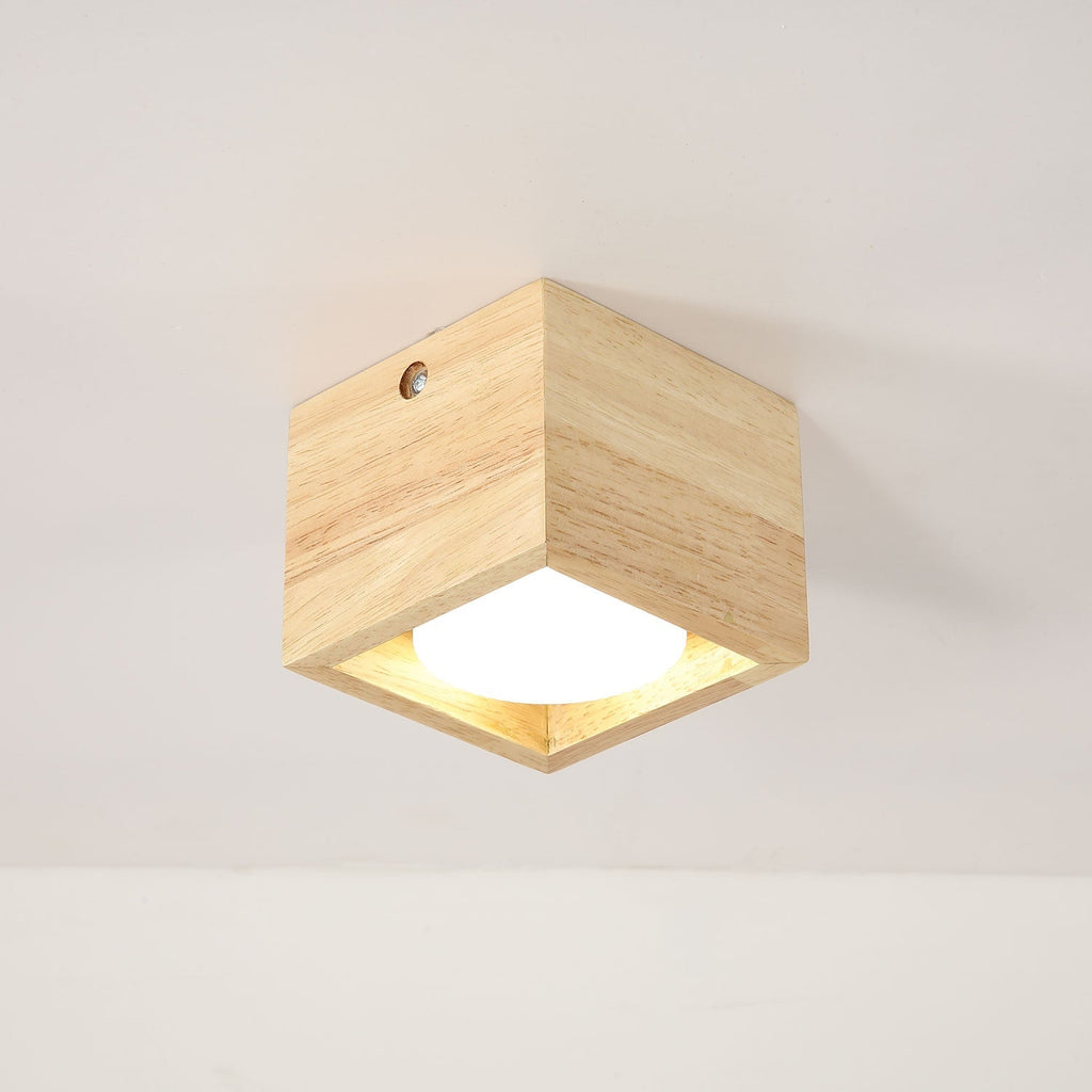 Eliza Minimaliste Bois Plafonnier Lumière - Neutralighting