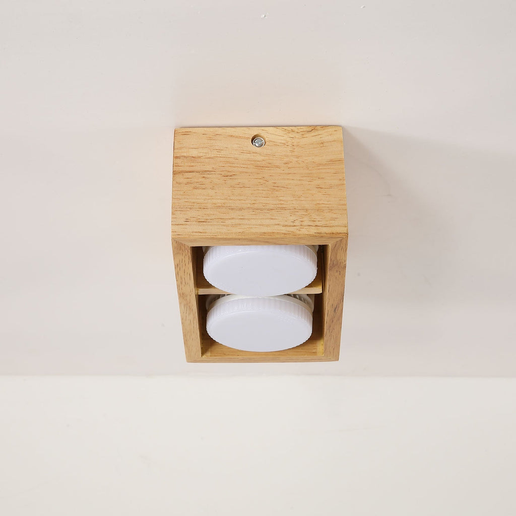 Eliza Minimaliste Bois Plafonnier Lumière - Neutralighting