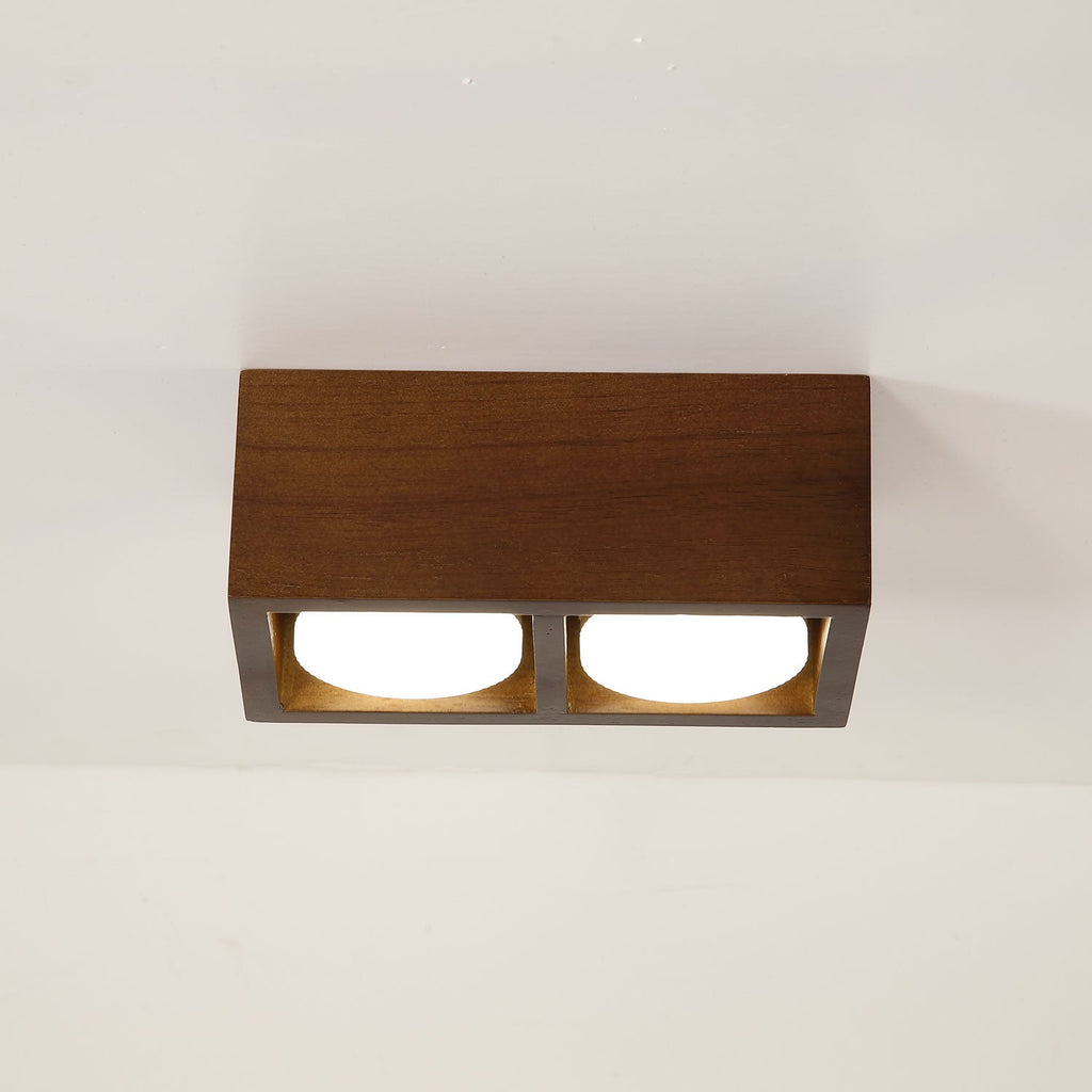 Eliza Minimaliste Bois Plafonnier Lumière - Neutralighting