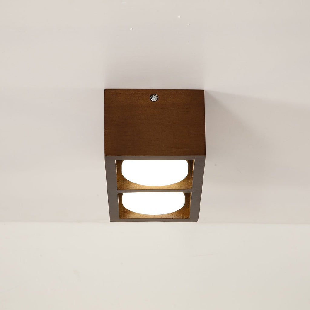 Eliza Minimaliste Bois Plafonnier Lumière - Neutralighting
