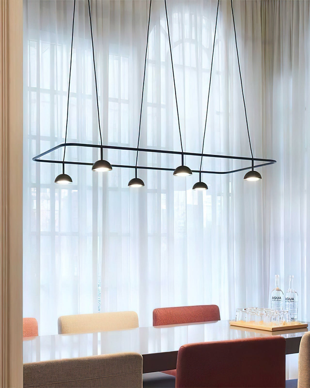 Aurora Lustre LED Élégant - Neutralighting