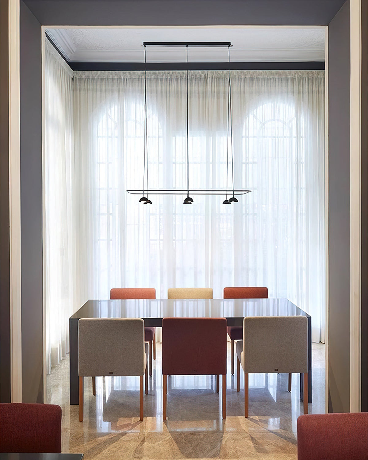 Aurora Lustre LED Élégant - Neutralighting