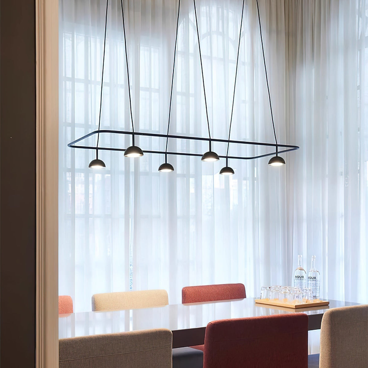 Aurora Lustre LED Élégant - Neutralighting