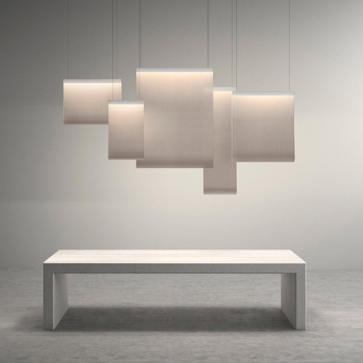 Lumina Lampe Suspendue Rideau Minimaliste - Neutralighting