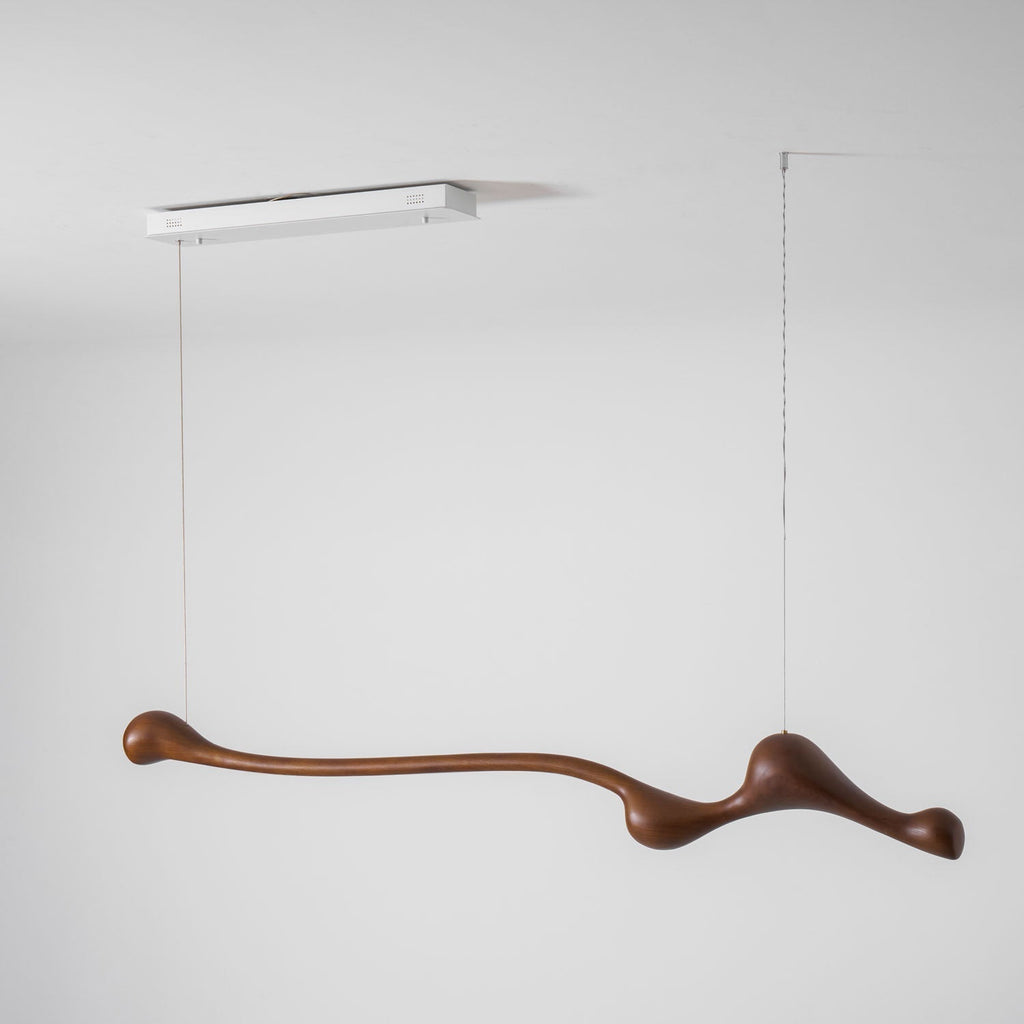 Solarace Lampe à suspension rétro en bois - Neutralighting
