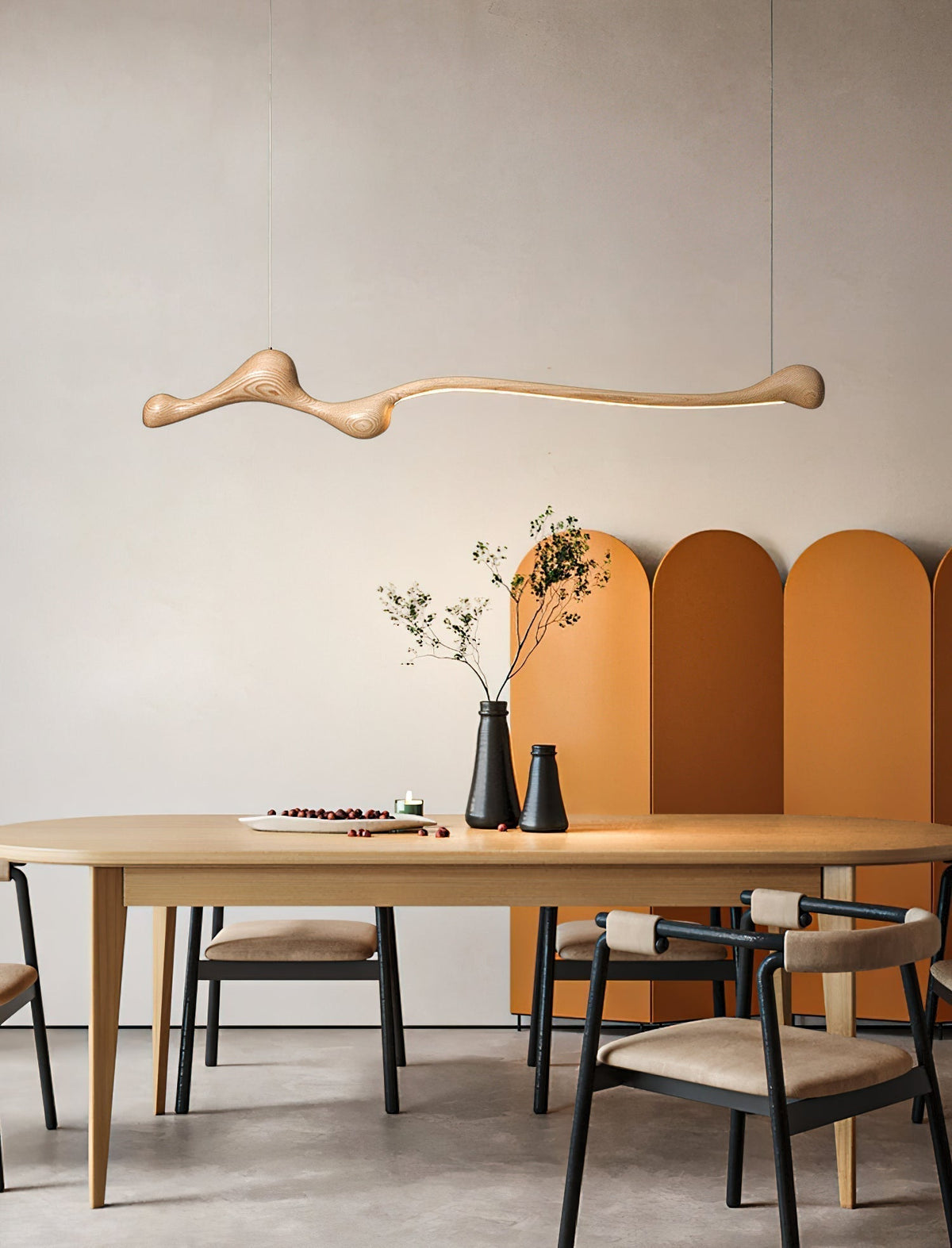 Solarace Lampe à suspension rétro en bois - Neutralighting