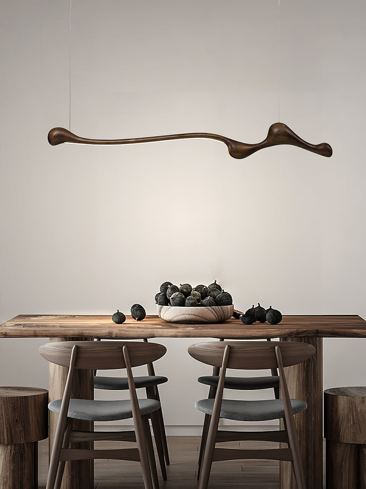 Solarace Lampe à suspension rétro en bois - Neutralighting