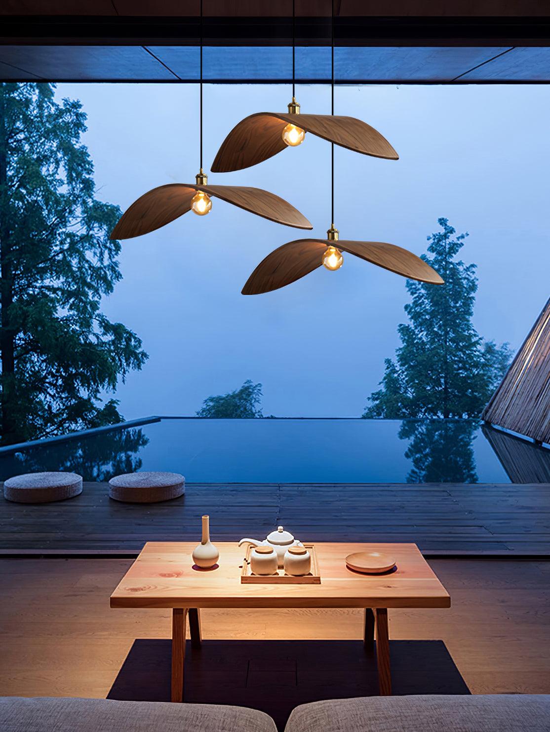 Lymiror Suspension en Bois Art Nordique - Neutralighting