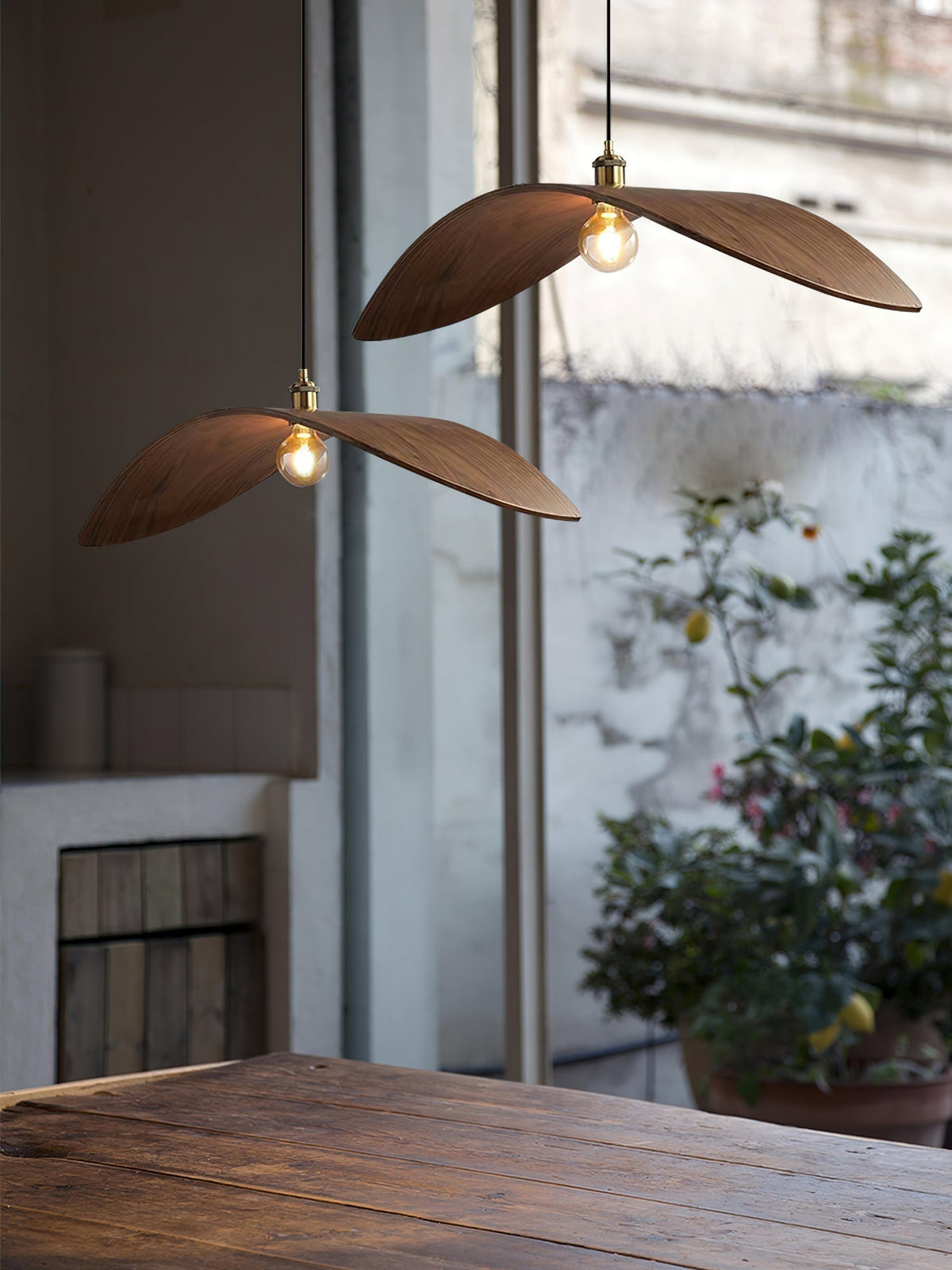 Lymiror Suspension en Bois Art Nordique - Neutralighting